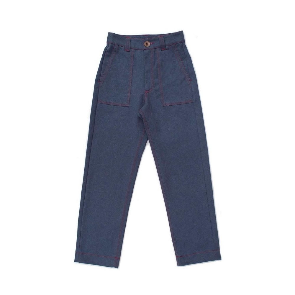 Beaton linen utility denim size 0